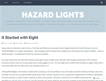 Tablet Screenshot of hazardlights.net